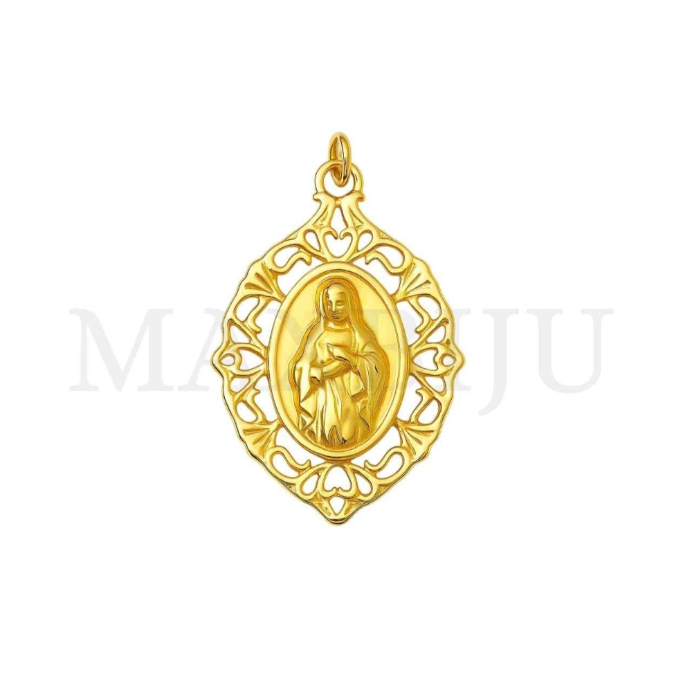 Stainless Steel Pendant - Jesus Christ 22x29mm