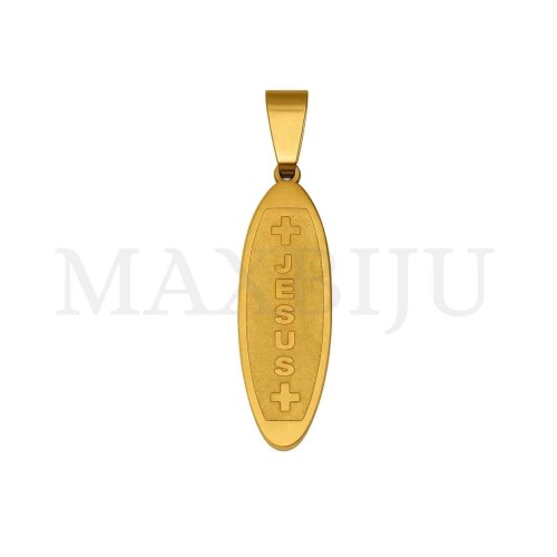 Stainless Steel Pendant - Jesus 10x32mm