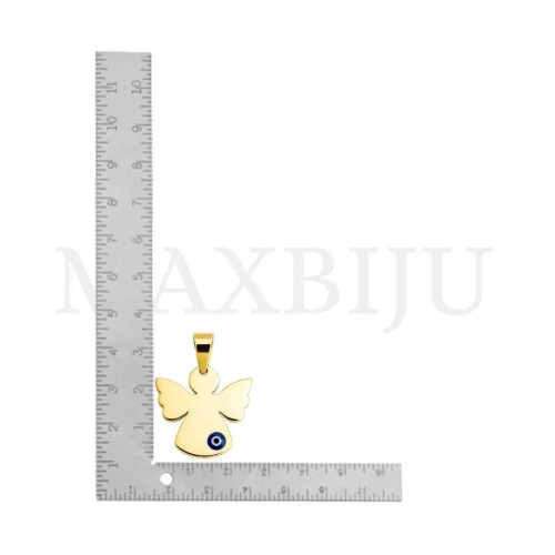 Stainless Steel Pendant - Angel 25x25mm