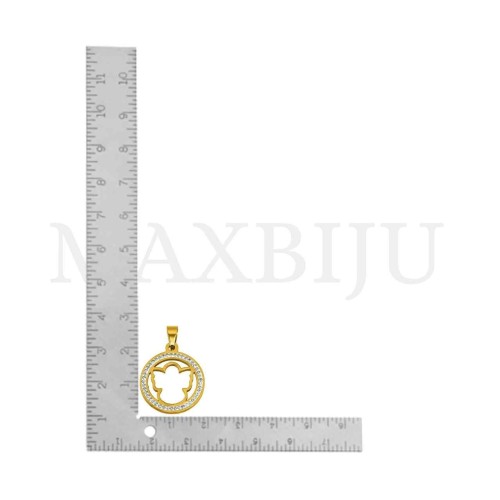 Stainless Steel Pendant - Angel 20mm