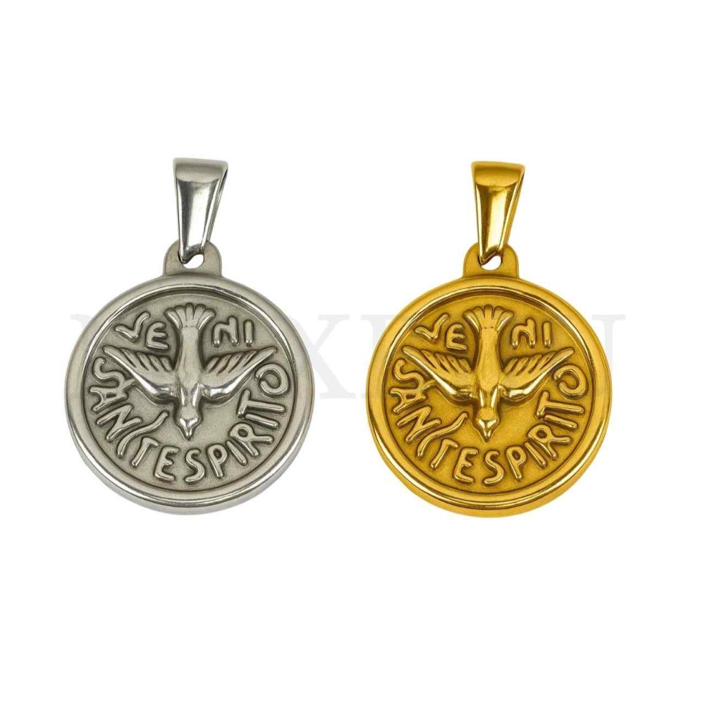 Stainless Steel Pendant - Holy Spirit 20mm