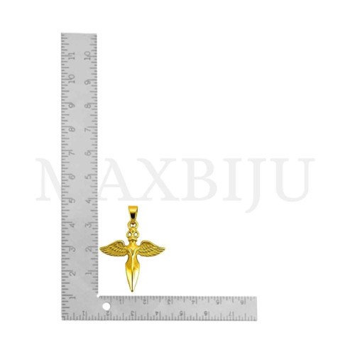 Stainless Steel Pendant - Sword 33x39mm