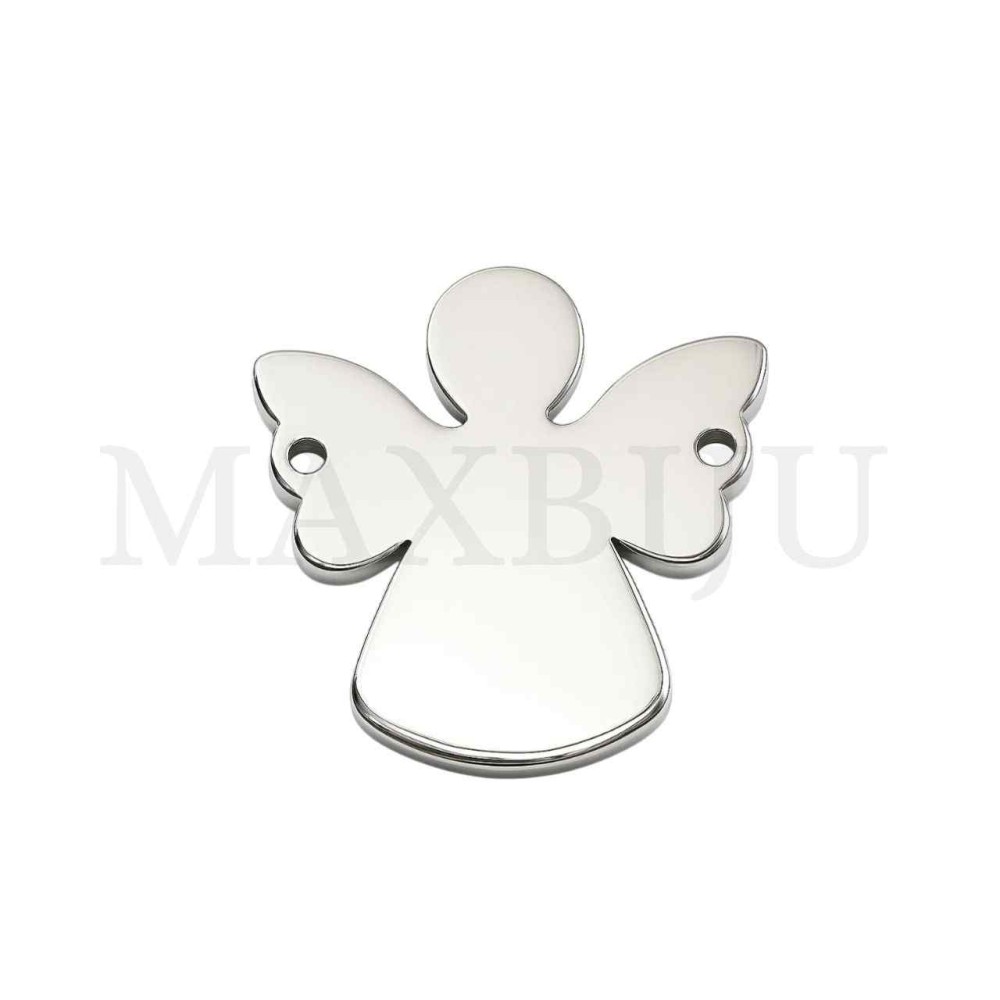Stainless Steel Pendant - Angel 15x15mm
