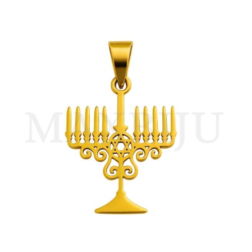 Stainless Steel Pendant - Chandelier 19x29mm