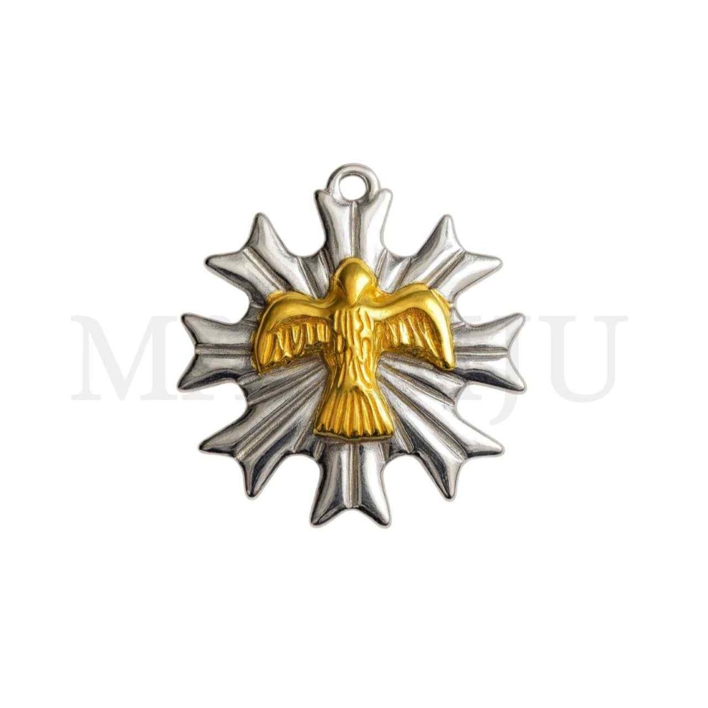 Stainless Steel Pendant - Holy Spirit 25x27mm