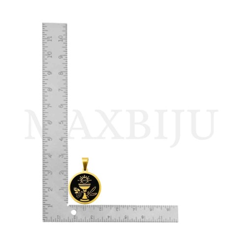 Stainless Steel Pendant - Chalice 20mm