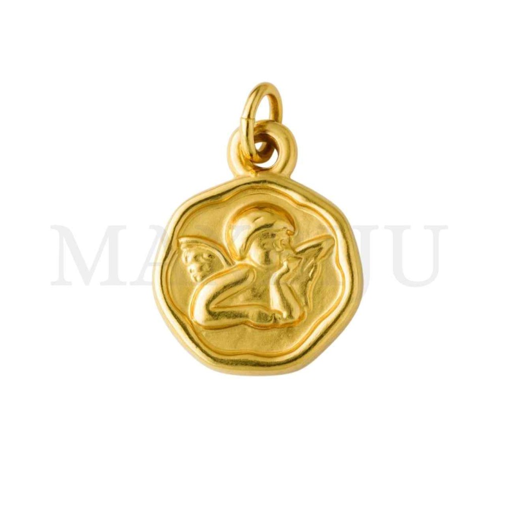 Stainless Steel Pendant - Angel 11x14mm