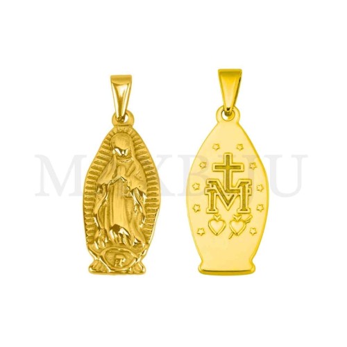 Stainless Steel Pendant - Our Lady of Guadalupe 15x32mm