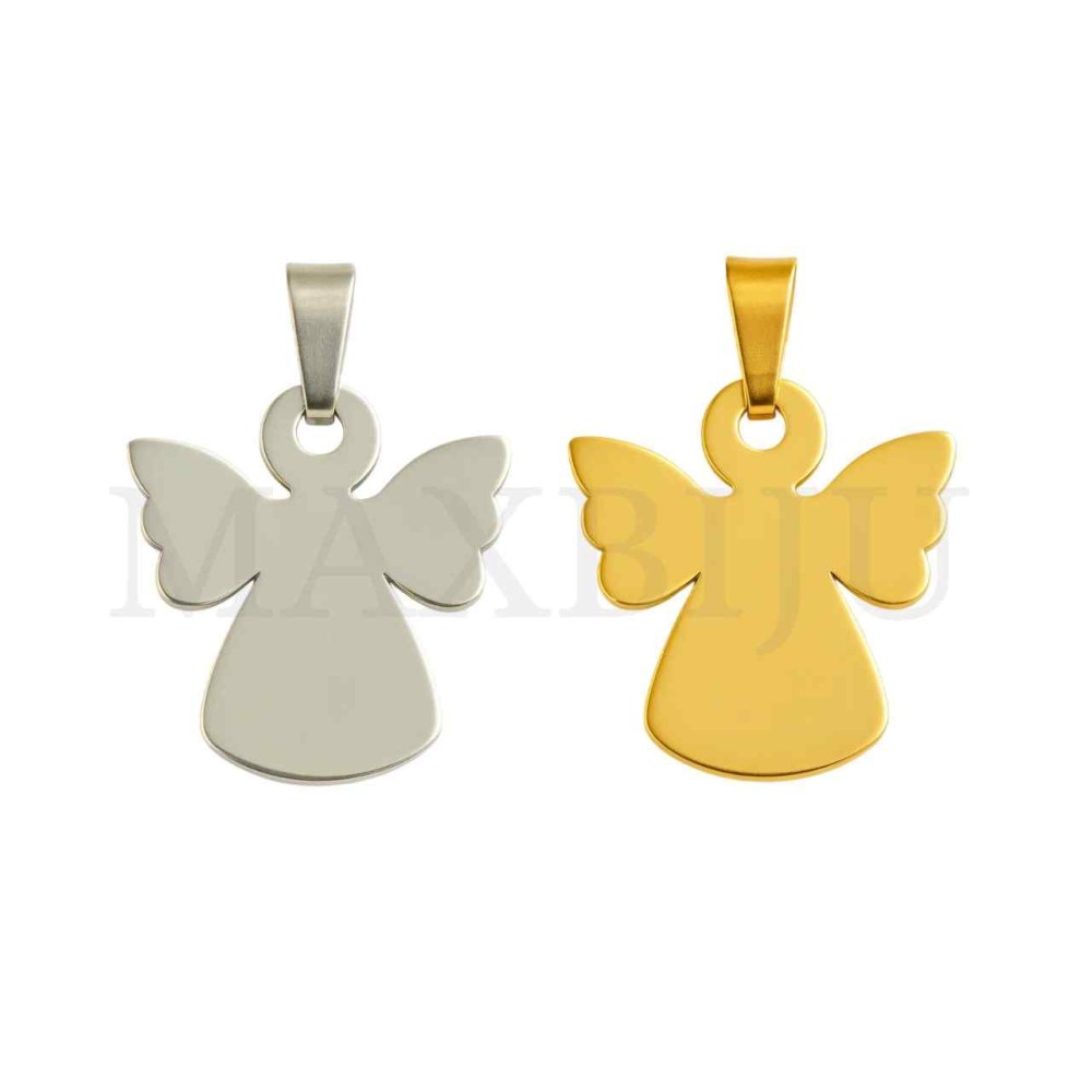 Stainless Steel Pendant - Angel 20x21mm