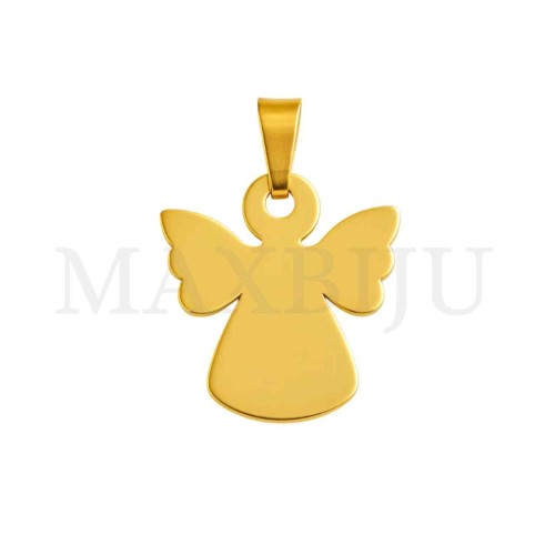 Stainless Steel Pendant - Angel 20x21mm