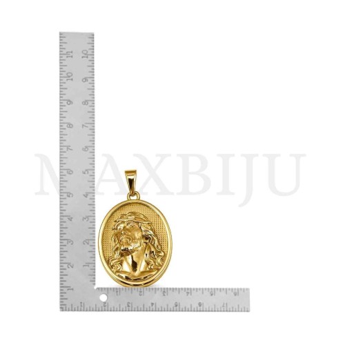 Stainless Steel Pendant-  Jesus Christ 32x45mm