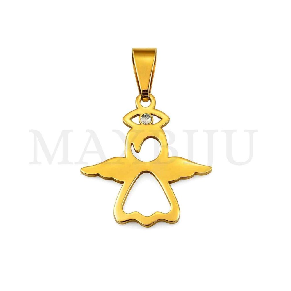 Stainless Steel Pendant - Angel 20x21mm