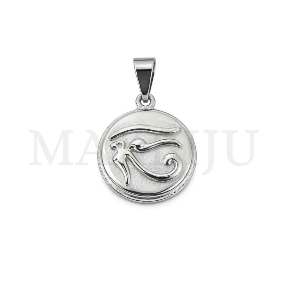 Stainless Steel Pendant - Greek Eye 20mm