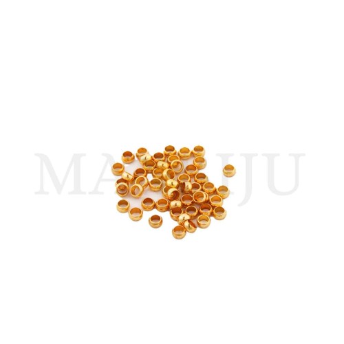 Steel Crimp Beads 2mm