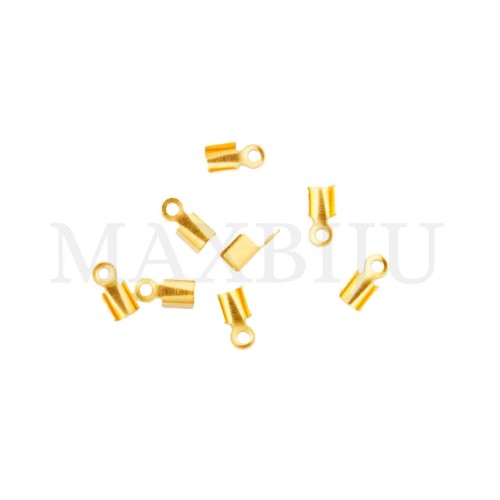 Steel Crimp Ends for 4mm Cord