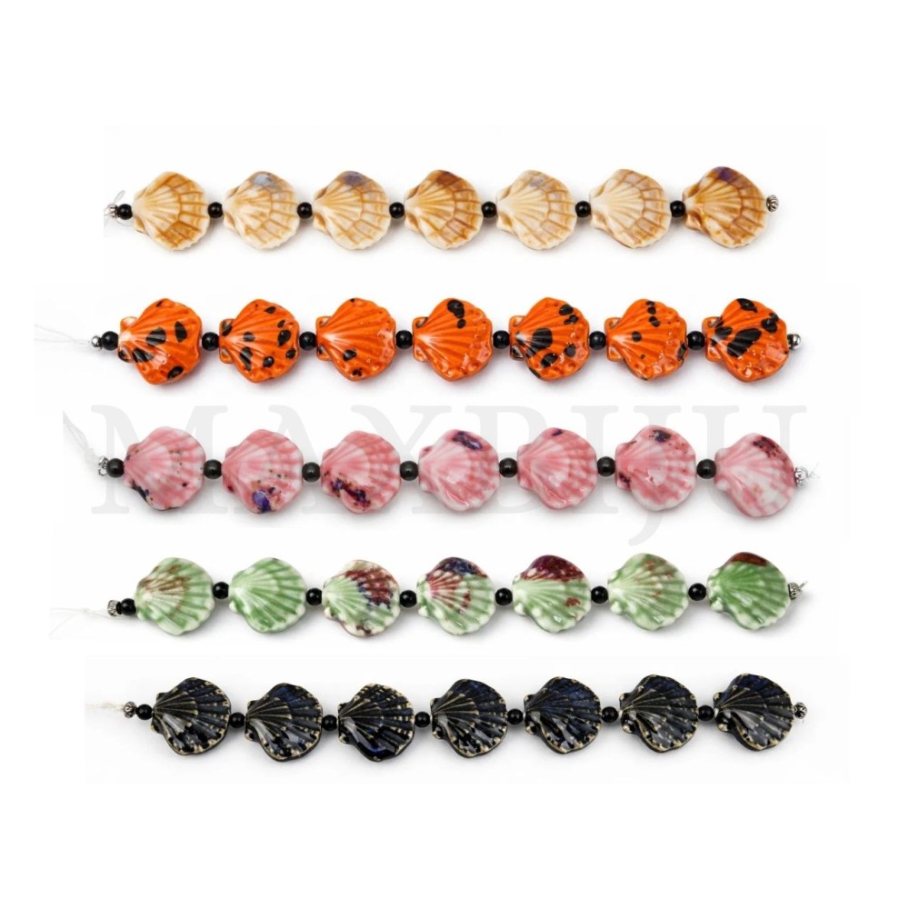 Ceramic Strands - 28x25mm.