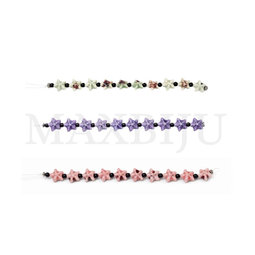 Ceramic Strands - 15x15mm.