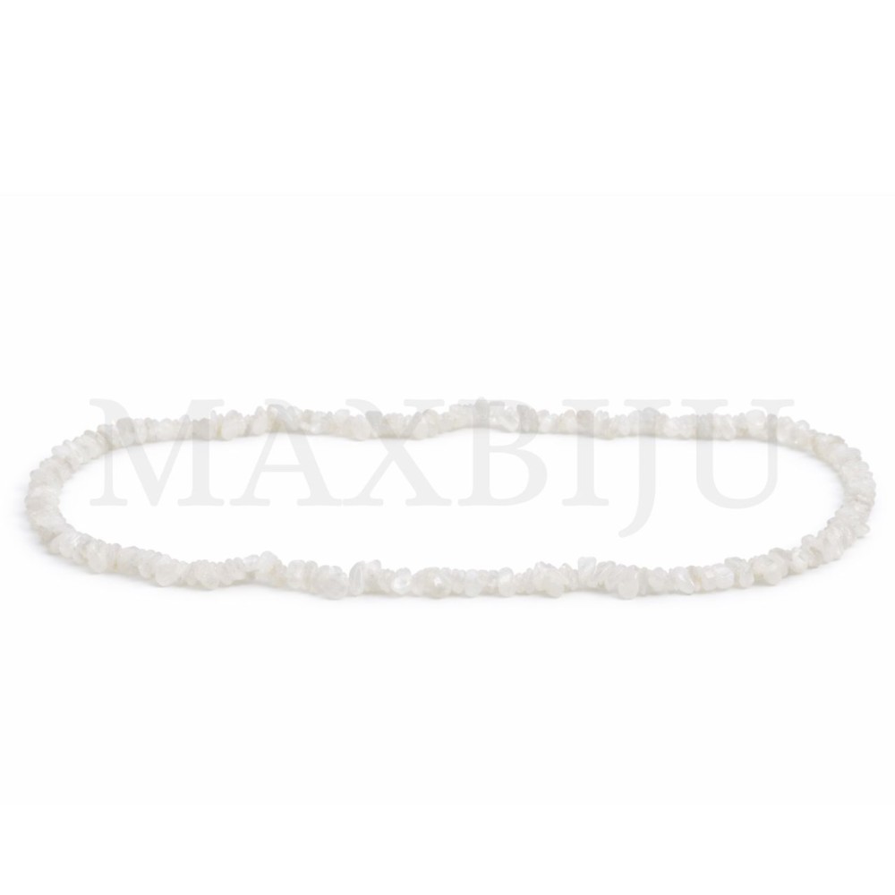 White Jade Strands - 80cm.