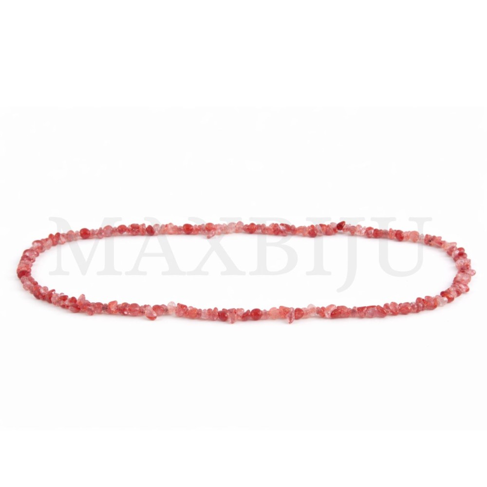 Watermelon Quartz Strands - 80cm.