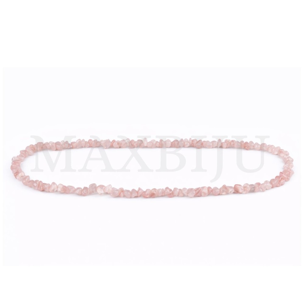 Rose Quartz Strands - 80cm.