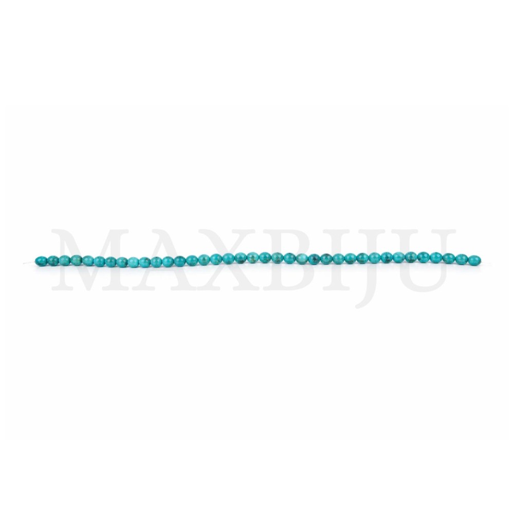 Strands of 10mm composite turquoise.
