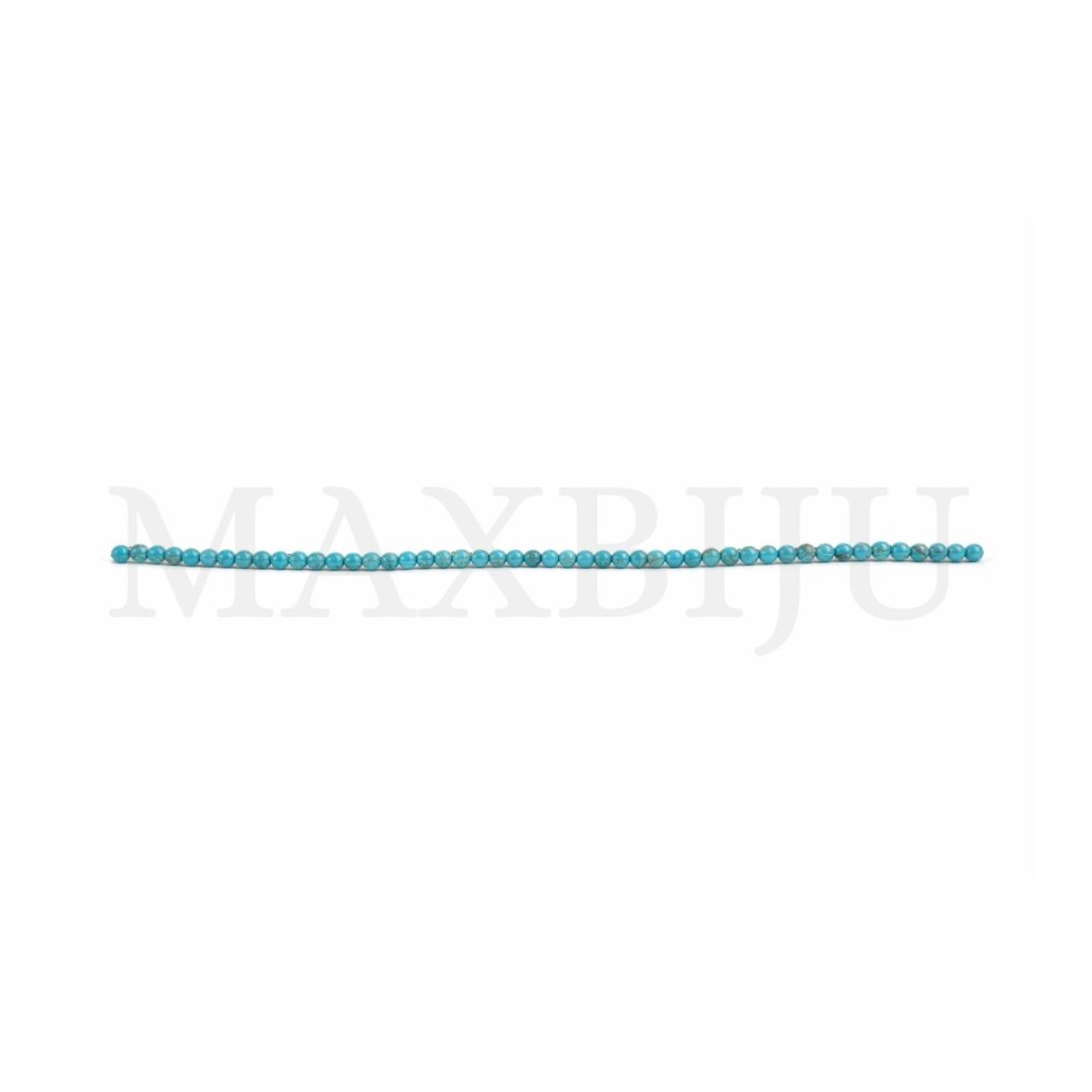 Strands of 8mm composite turquoise.