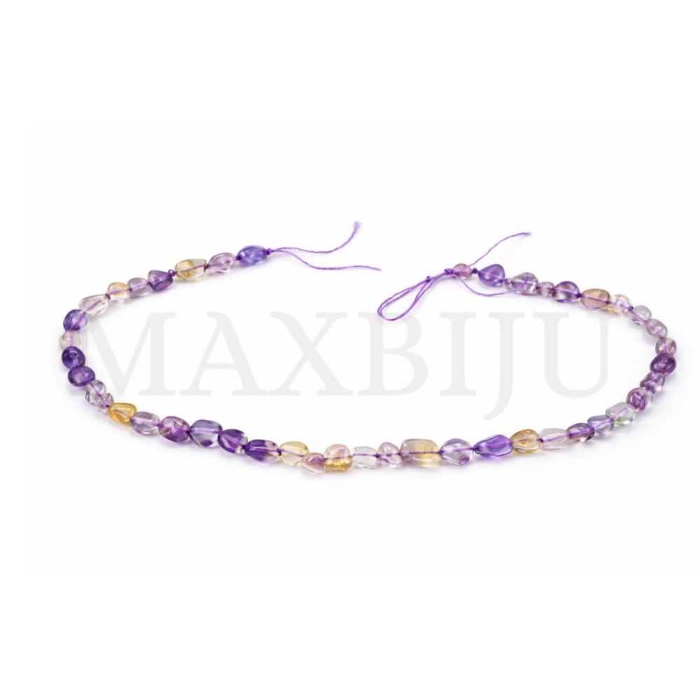 Ametrine strands 40 cm.