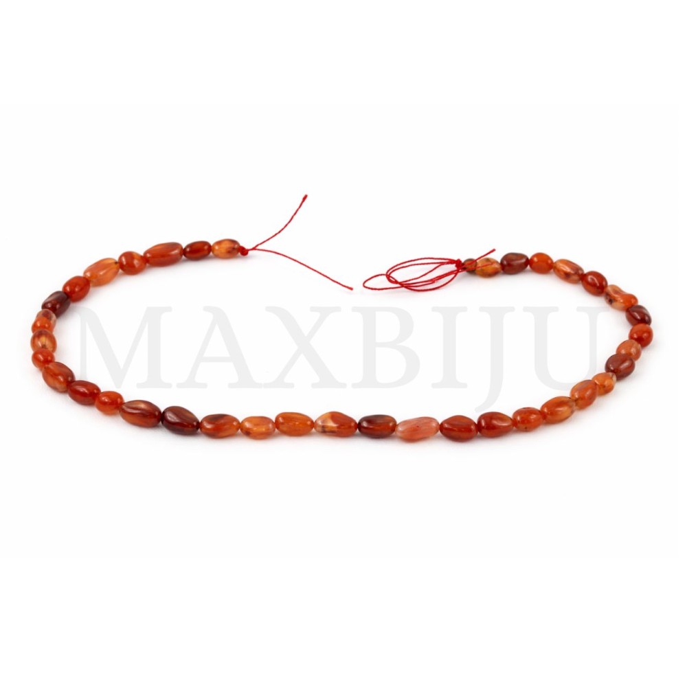 Carnelian strands 40 cm.