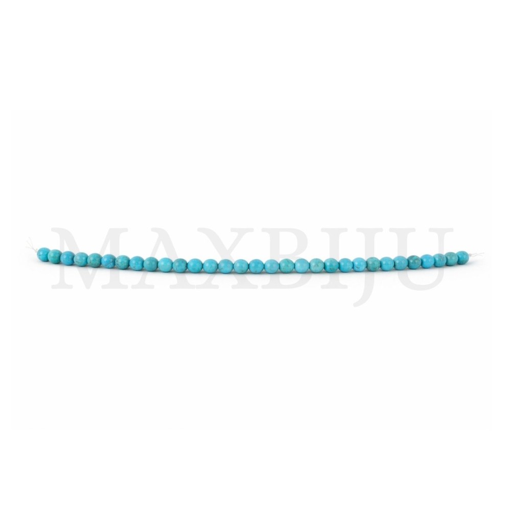 Strands of Natural Turquoise 8mm.