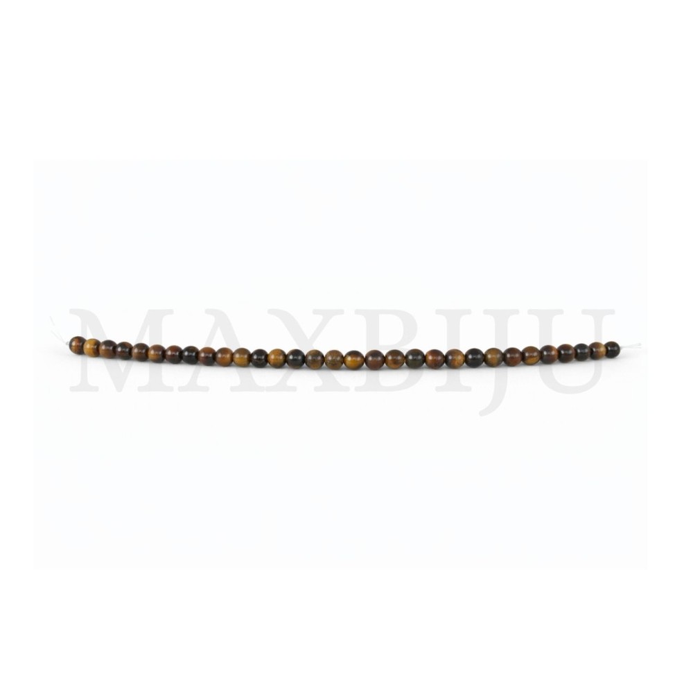 8mm Tiger Eye Strands.