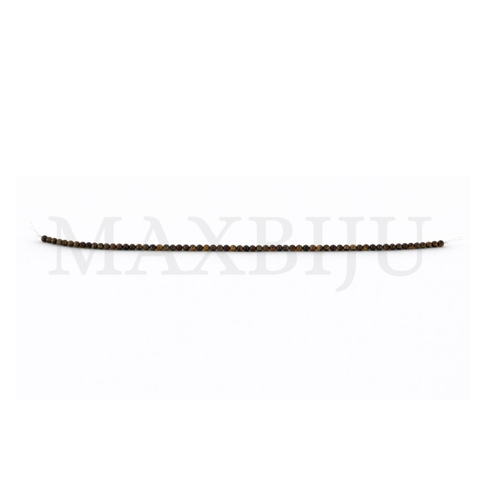 4mm Tiger Eye Strands.