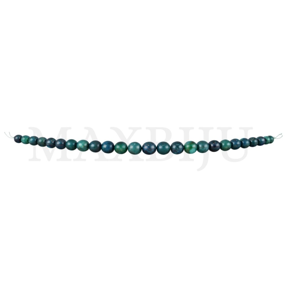 Strands of Chrysocolla 8mm.