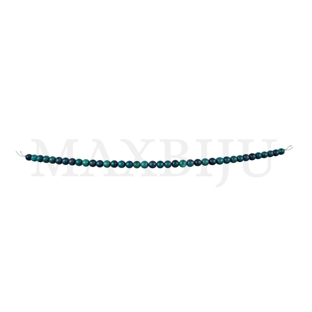 Strands of Chrysocolla 4mm.