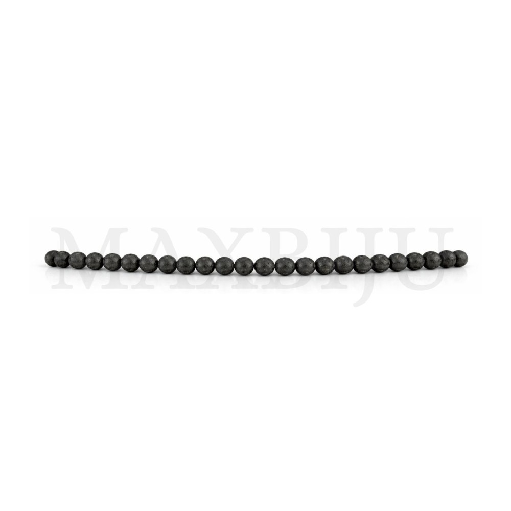 8mm volcanic stone strands.