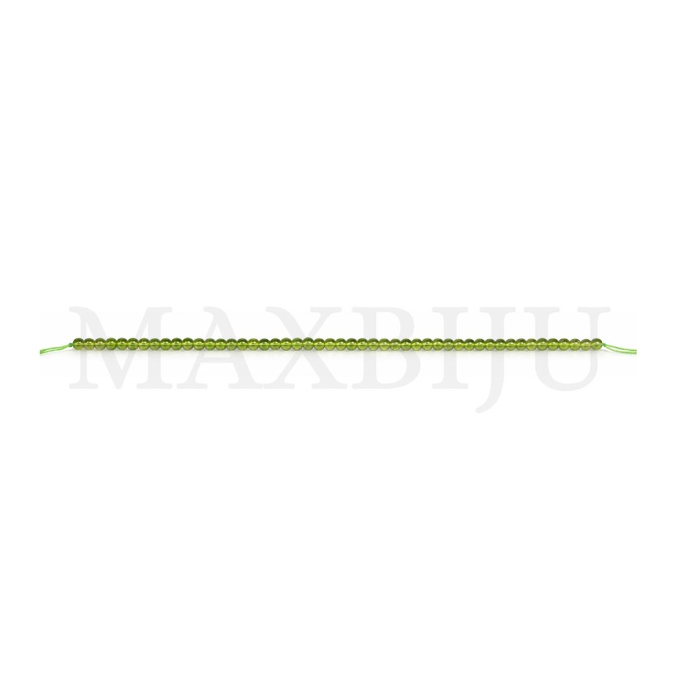 8mm peridot strands.
