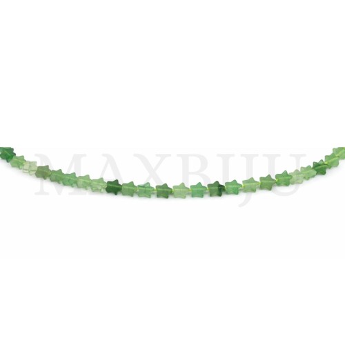 Strands of Red Aventurine – Star 6x6mm.