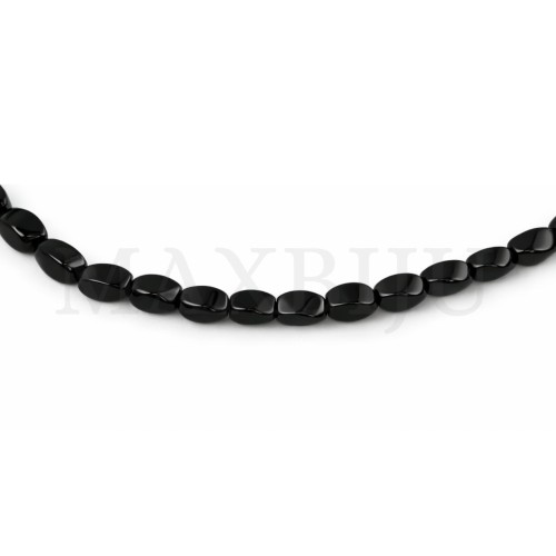 Strands of agate, 8x12mm.