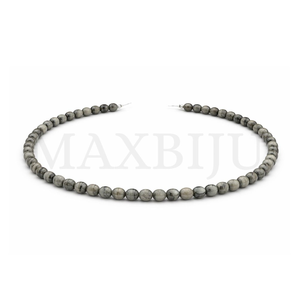 Strips of striped jasper,  8mm.