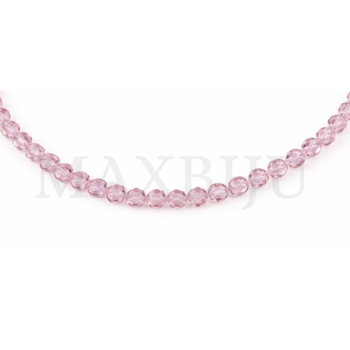 Strands of translucent faceted glass – 10mm.