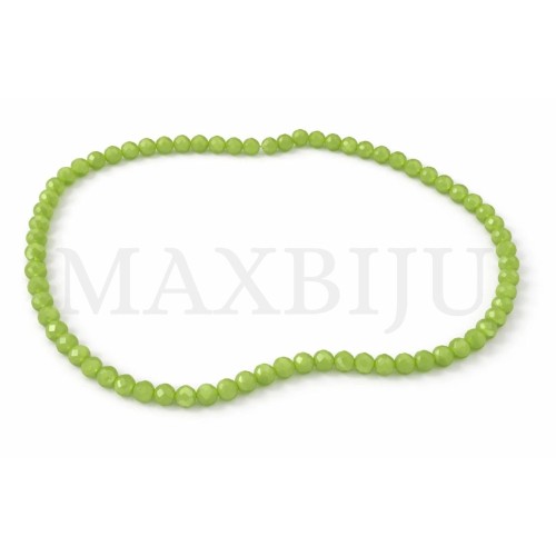 Faceted glass beads – 10mm.