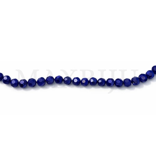 Faceted glass beads – 6mm.