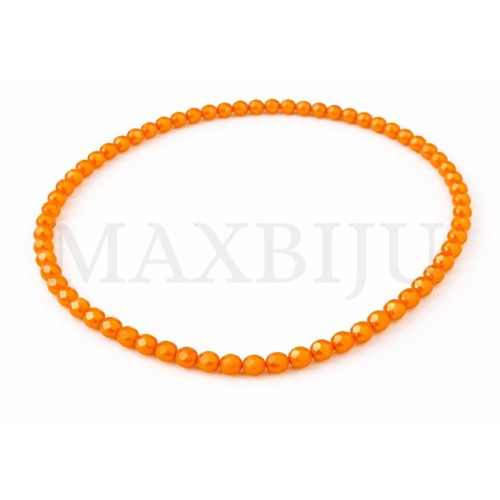 Faceted glass beads – 6mm.