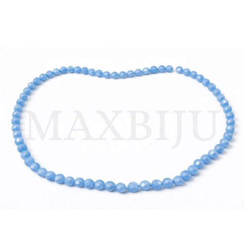 Faceted glass beads – 4mm.