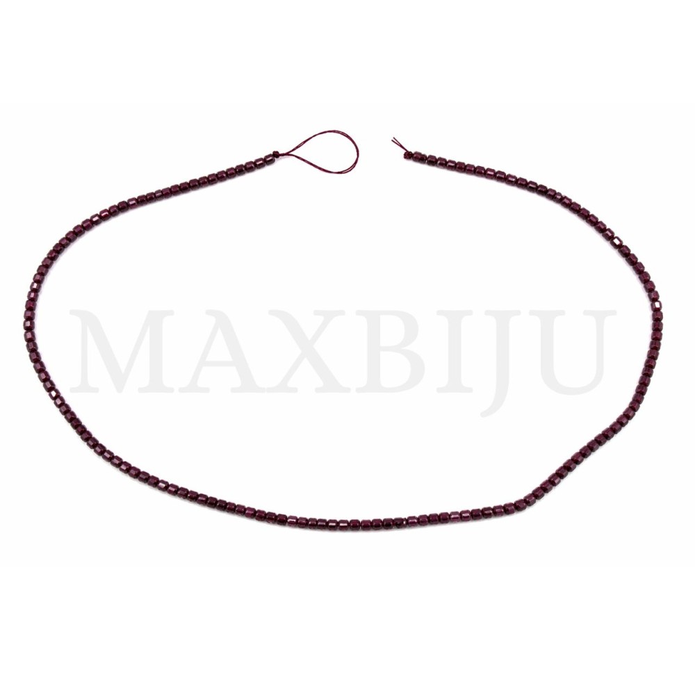Granada Faceted Beads, 2.5mm.
