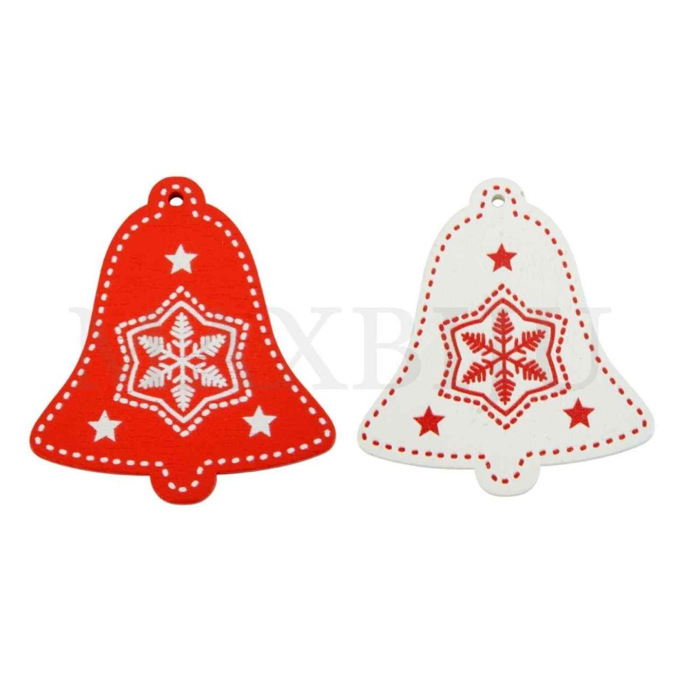 Christmas Wood Christmas Bell (5cm)