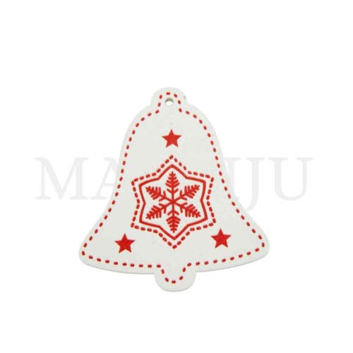 Christmas Wood Christmas Bell (5cm)