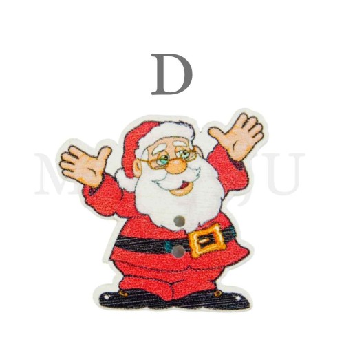 Assorted Christmas Pieces in Wood