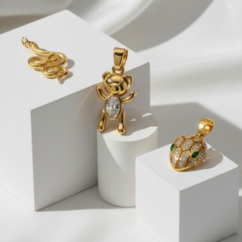 Steel Animal Pendant