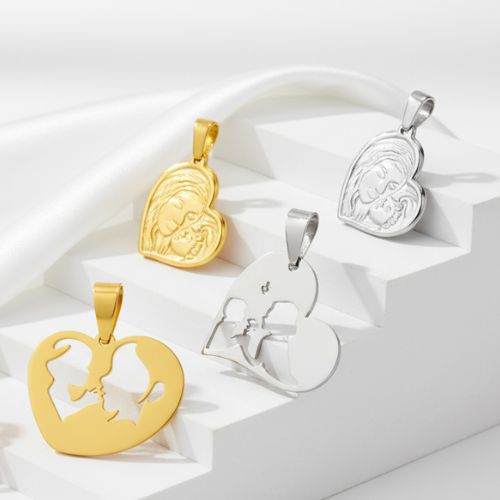 Steel Family and Friendship Pendant