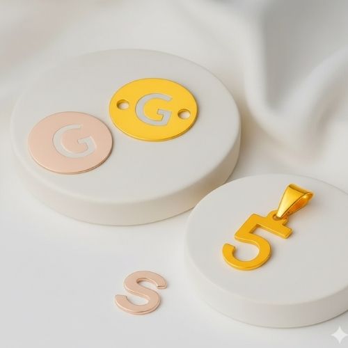 Steel Names-Letters-Words-Signs Pendant